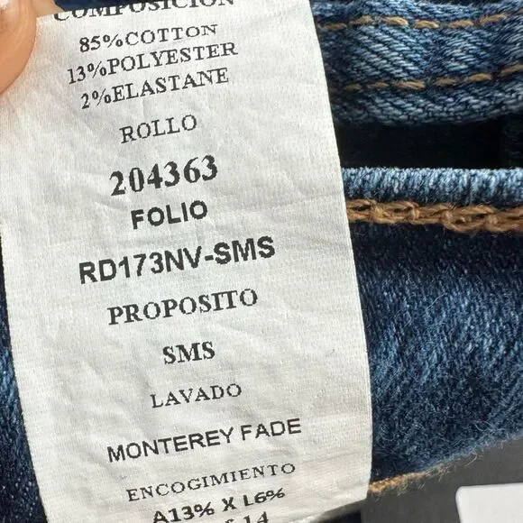 NWT RE/DONE 70s Ultra High Rise Wide Leg Jeans inMonterey Fade dark wash